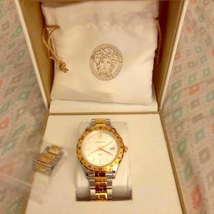 VERSACE MEN WATCH HELLENYIUM GMT new condition